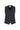 Galante Strickweste aus 100 % Merinowolle Schwarz meliert