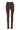 Barra Gerippte Leggings aus 100 % Merinowolle Schokoladenbraun
