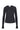 Brera Langarmshirt aus 100 % Merinowolle Schwarz meliert