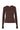 Brera-Langarmshirt aus 100 % Merinowolle Schokoladenbraun