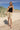 Mare Sommertasche aus 100 % Leinen Sand