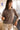 Galante Poloshirt aus 100 % Merinowolle Taupe