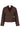 Galante Strickblazer aus 100 % Merinowolle Schokoladenbraun