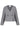 Galante Gestrickter Blazer aus 100 % Merinowolle Hellgrau