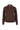 Galante Poloshirt aus 100 % Merinowolle Schokoladenbraun