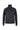 ORA Rollkragenpullover aus 100 % Merinowolle, Schwarz meliert