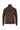 ORA Rollkragenpullover aus 100 % Merinowolle, Schokoladenbraun