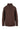 Morbido-Rollkragenpullover aus 100 % Merino Schokoladenbraun