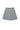 Piccolo gefalteter Minirock aus 100 % Merino Hellgrau