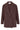 Forza Gestrickter Blazer aus 100 % Merinowolle Schokoladenbraun
