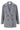 Forza Gestrickter Blazer aus 100 % Merinowolle Hellgrau