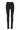 Barra-Rippleggings aus 100 % Merino Schwarz meliert